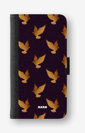 Google Pixel 10a Wallet Case - Royal Doves - View 1