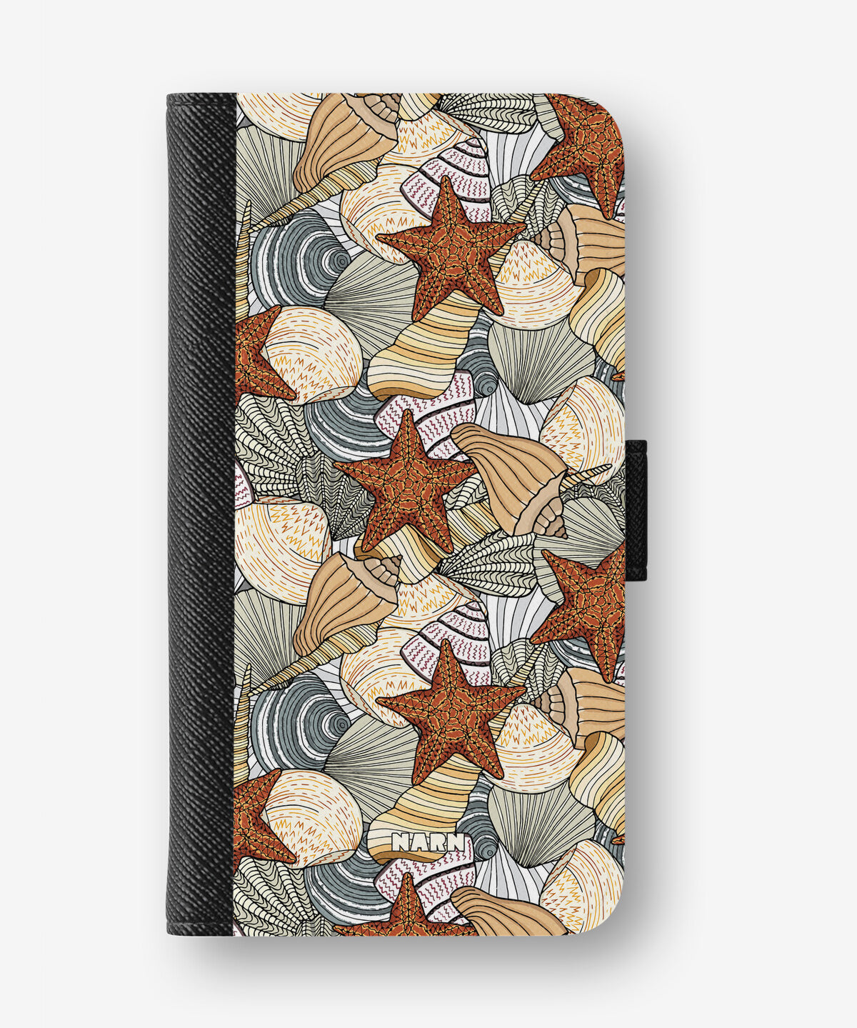 Google Pixel 10a Wallet Case - Sea Shells - View 1