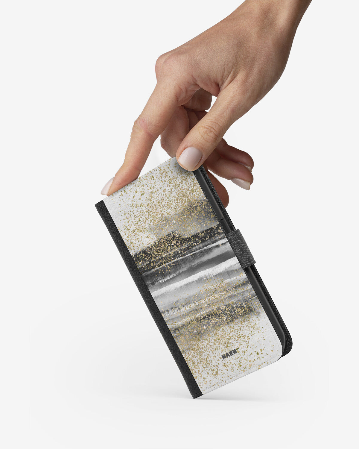 Google Pixel 10a Wallet Case - Sparkly Tie Dye - View 2
