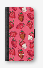 Google Pixel 10a Wallet Case - Strawberry Chocolate - View 1
