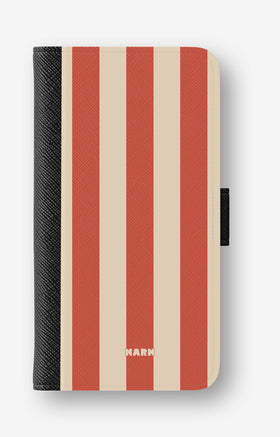 Google Pixel 10a Wallet Case - Sunset Stripes - View 1