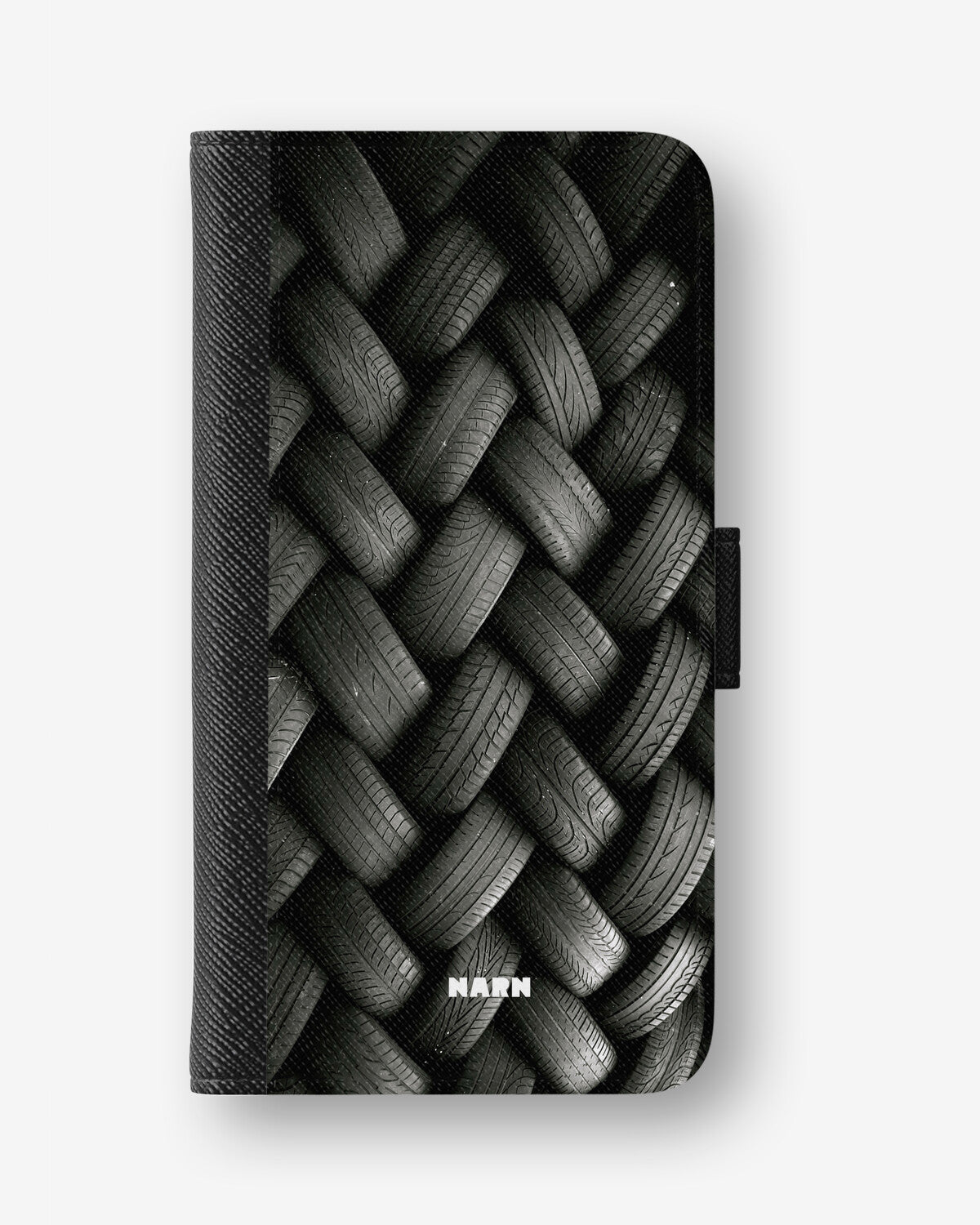 Google Pixel 10a Wallet Case - Tires Wall - View 1