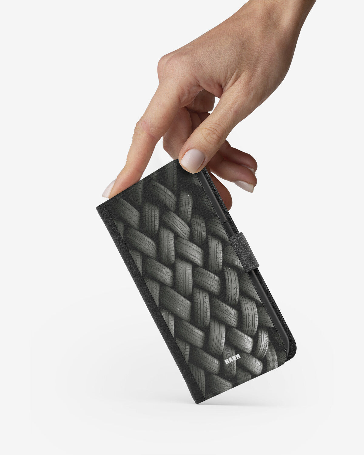 Google Pixel 10a Wallet Case - Tires Wall - View 2