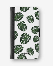 Google Pixel 11 Pro XL Wallet Case - Monstera Pattern - View 1
