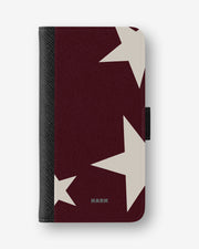 Google Pixel 11 Pro XL Wallet Case - Rouge Star - View 1