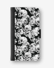 Google Pixel 11 Pro XL Wallet Case - Skull Garden - View 1