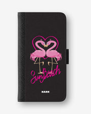 Google Pixel 11 Wallet Case - Beach Flamingo - View 1