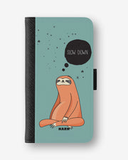 Google Pixel 11 Wallet Case - Slow Down Sloth - View 1