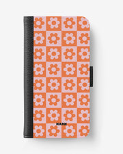 Google Pixel 6 Wallet Case - Peach Petals - View 1