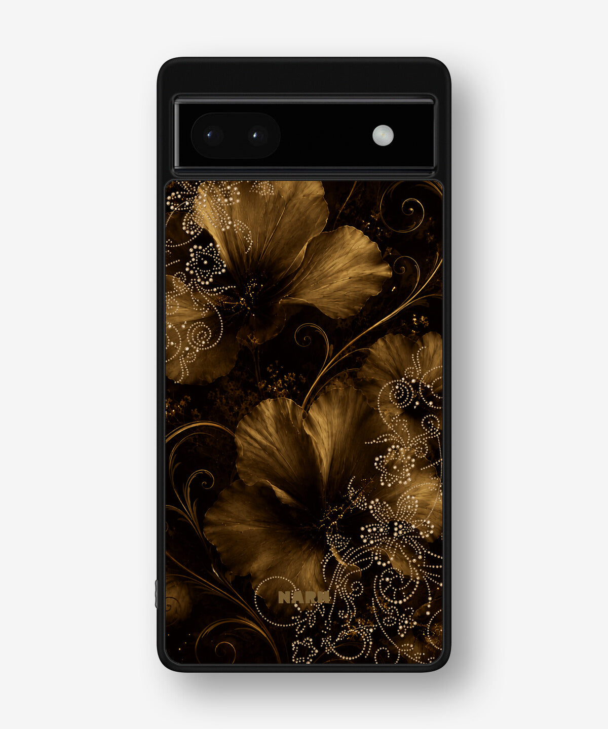 Google Pixel 6a Hard Case – Bloom Noir - View 1
