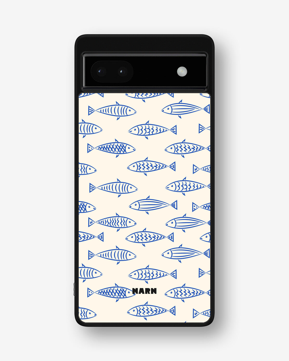 Google Pixel 6a Hard Case – Blue Catch - View 1