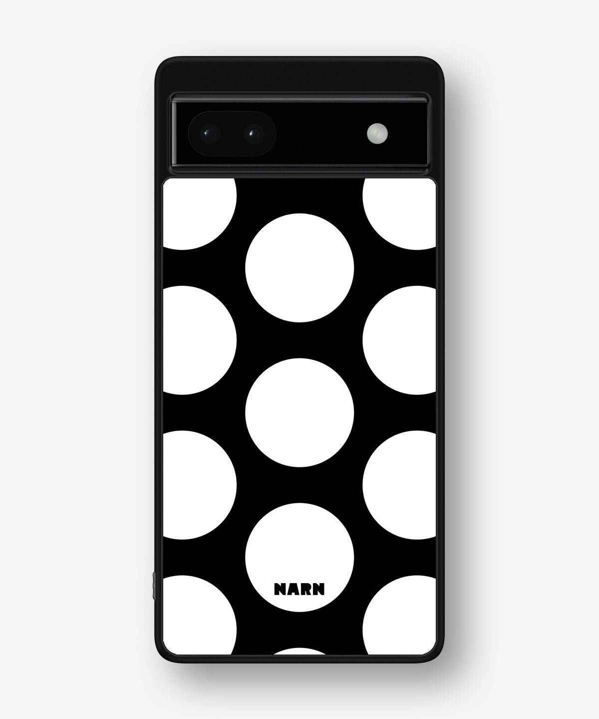Google Pixel 6a Hard Case – Bold Dots - View 1