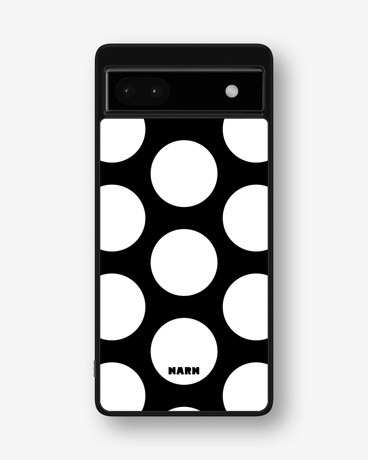 Google Pixel 6a Hard Case – Bold Dots - View 1