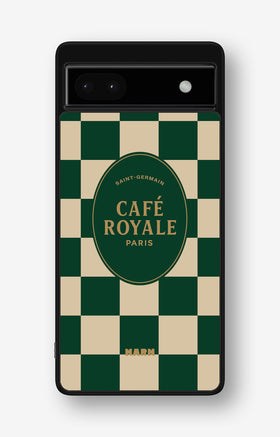 Google Pixel 6a Hard Case – Cafe Royale - View 1