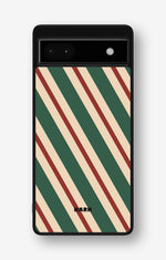 Google Pixel 6a Hard Case – Candy Stripe - View 1
