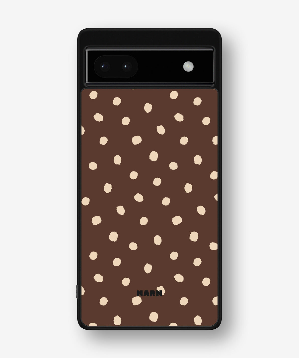 Google Pixel 6a Hard Case – Choco Dots - View 1