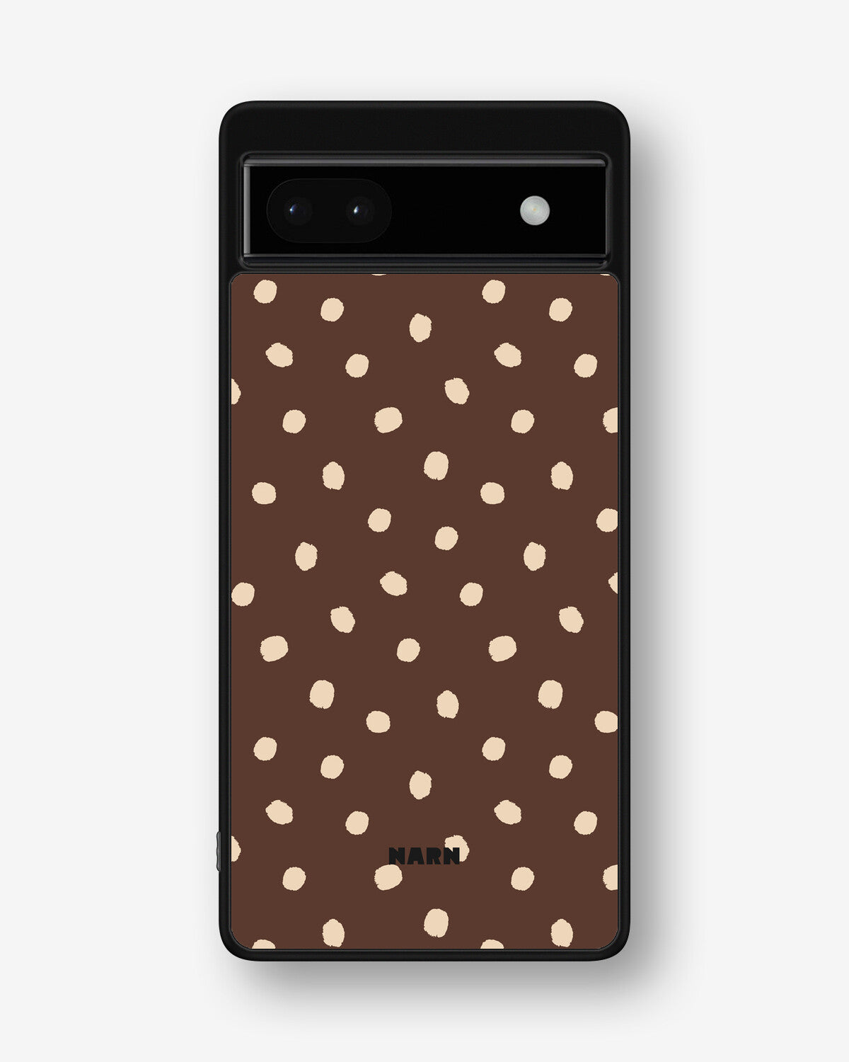 Google Pixel 6a Hard Case – Choco Dots - View 1