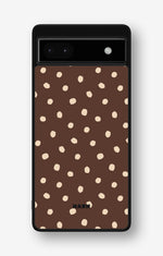 Google Pixel 6a Hard Case – Choco Dots - View 1