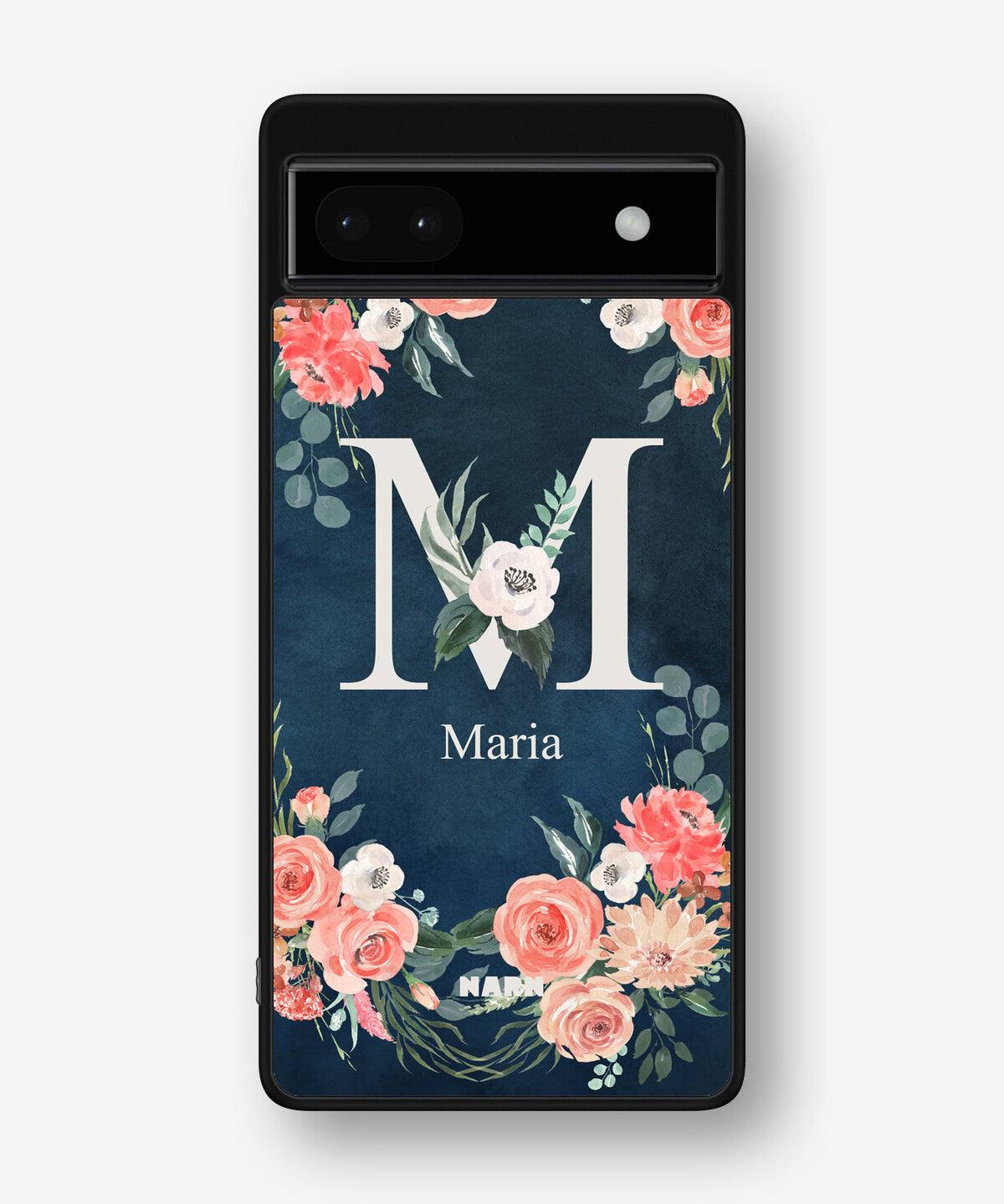 Google Pixel 6a Hard Case – Custom - Floral - View 1