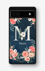 Google Pixel 6a Hard Case – Custom - Floral - View 1
