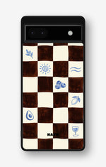 Google Pixel 6a Hard Case – Dolce Grid - View 1