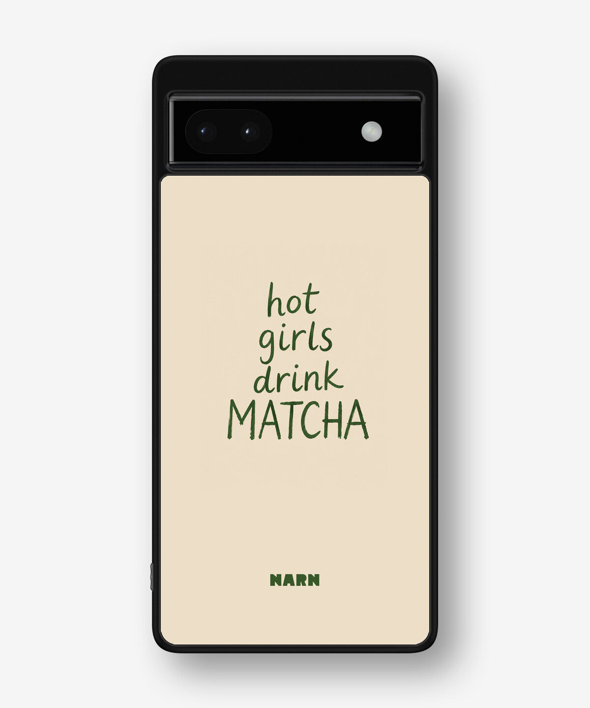 Google Pixel 6a Hard Case – Drink Matcha - View 1