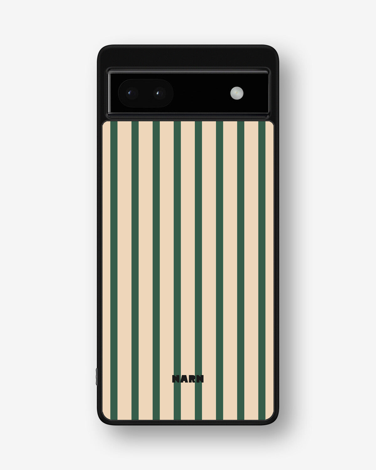 Google Pixel 6a Hard Case – Evergreen Stripe - View 1