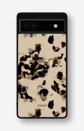 Google Pixel 6a Hard Case – Golden Tortoise - View 1