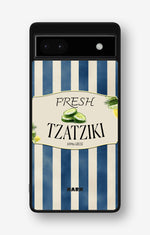Google Pixel 6a Hard Case – Greek Blues - View 1