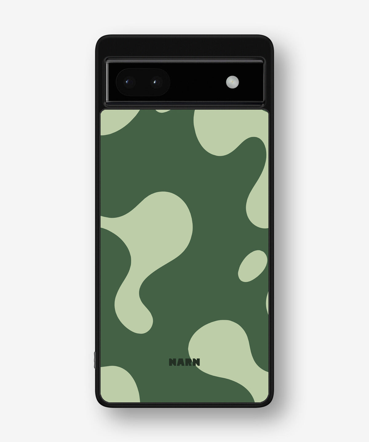 Google Pixel 6a Hard Case – Green Blend - View 1