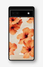 Google Pixel 6a Hard Case – Hibiscus Dreams - View 1