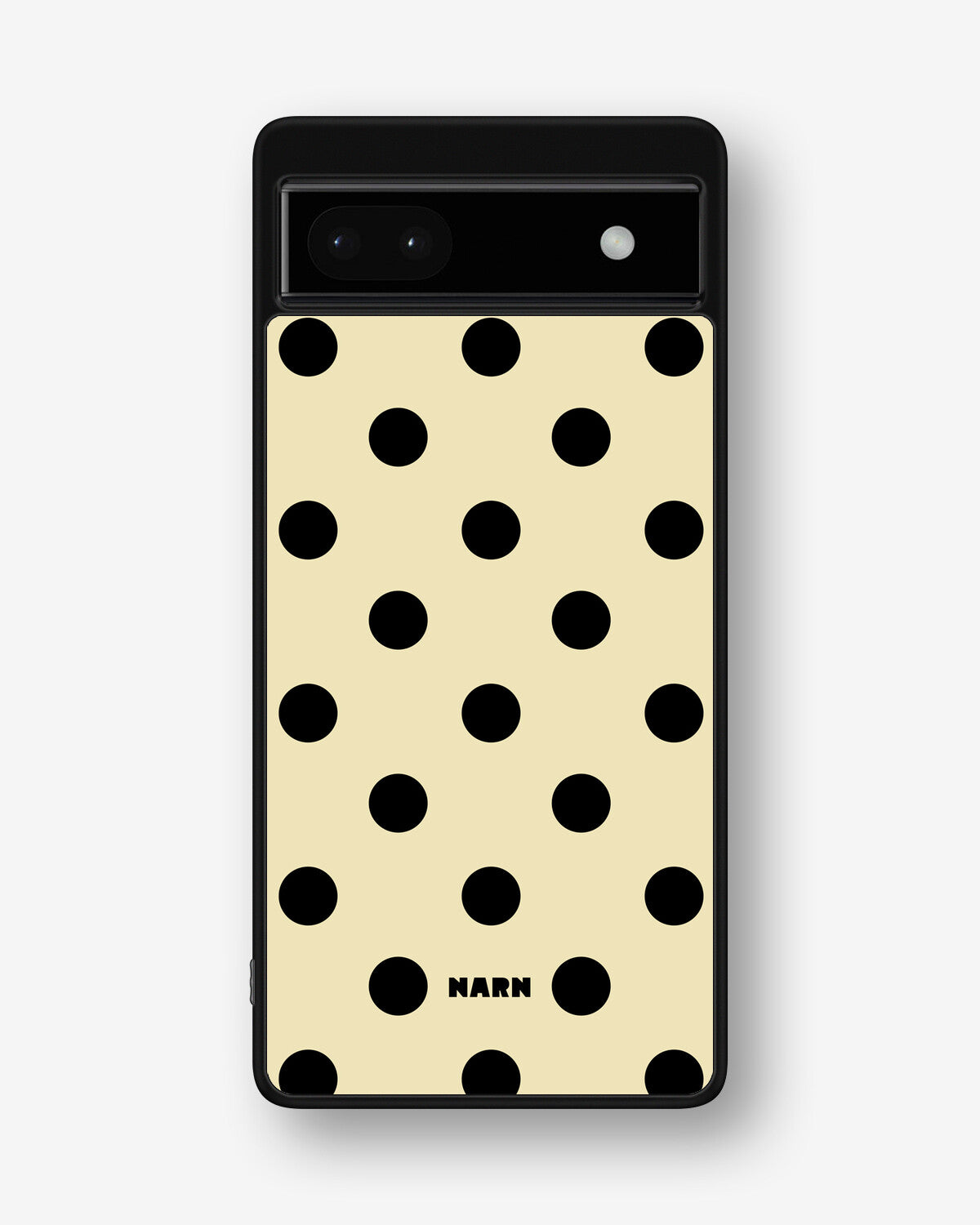 Google Pixel 6a Hard Case – Honey Dots - View 1