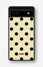 Google Pixel 6a Hard Case – Honey Dots - View 1