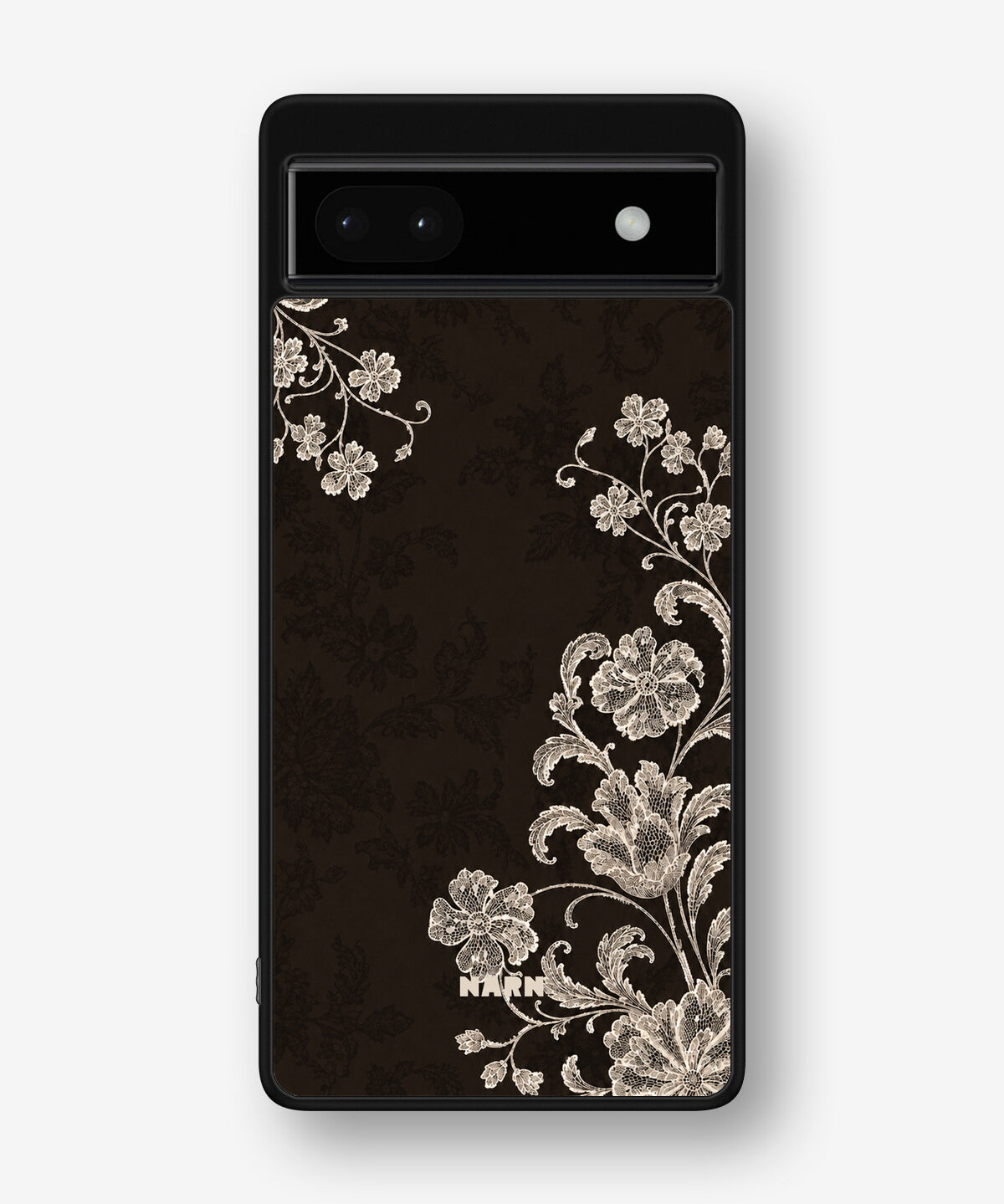 Google Pixel 6a Hard Case – Ivory Bloom - View 1