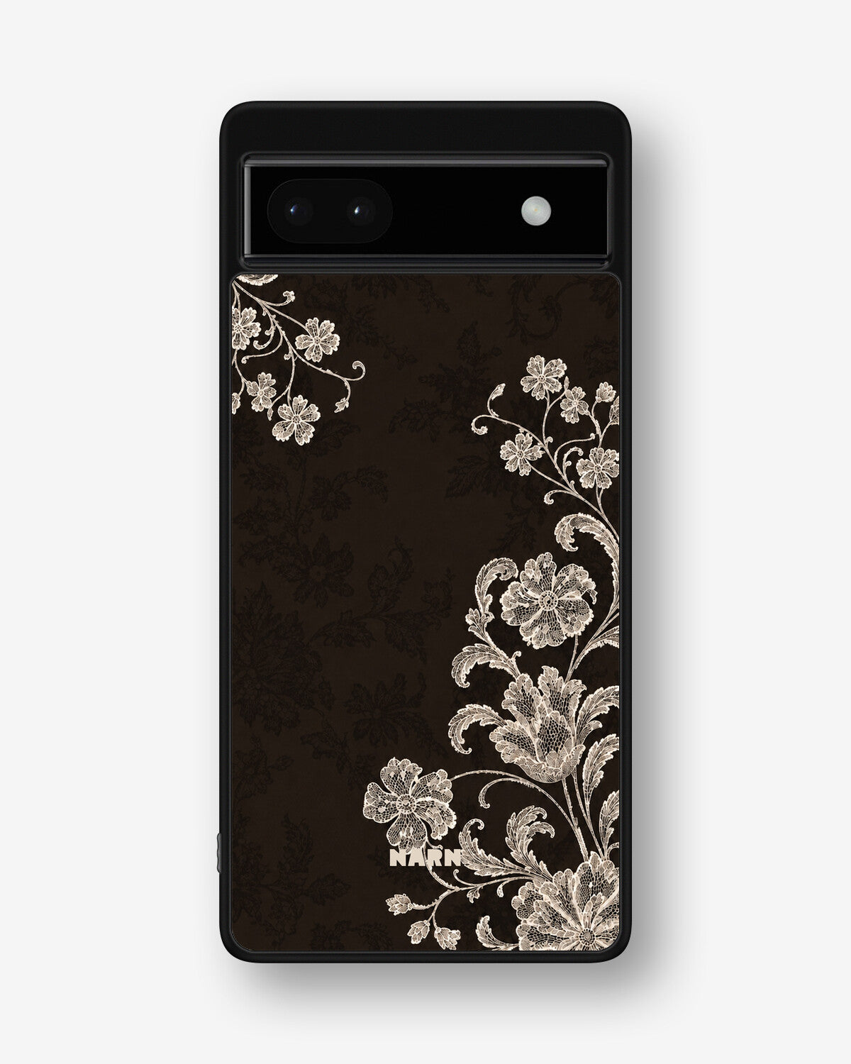 Google Pixel 6a Hard Case – Ivory Bloom - View 1