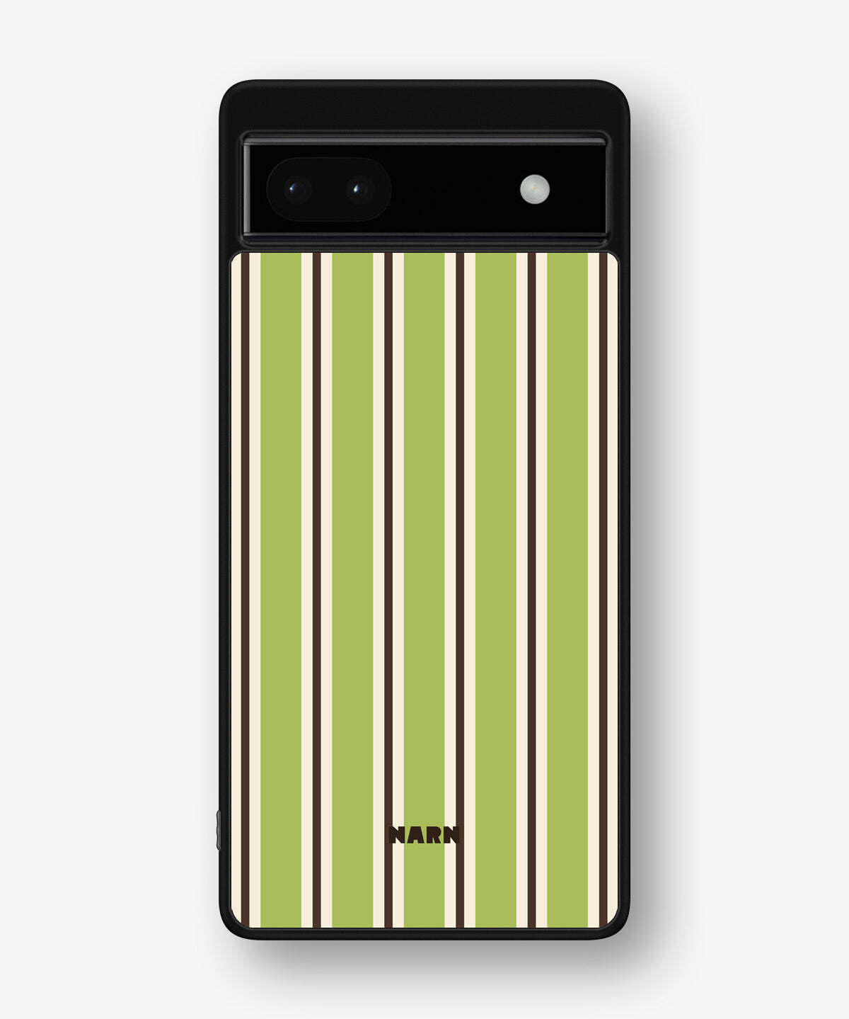 Google Pixel 6a Hard Case – Matcha Lines - View 1