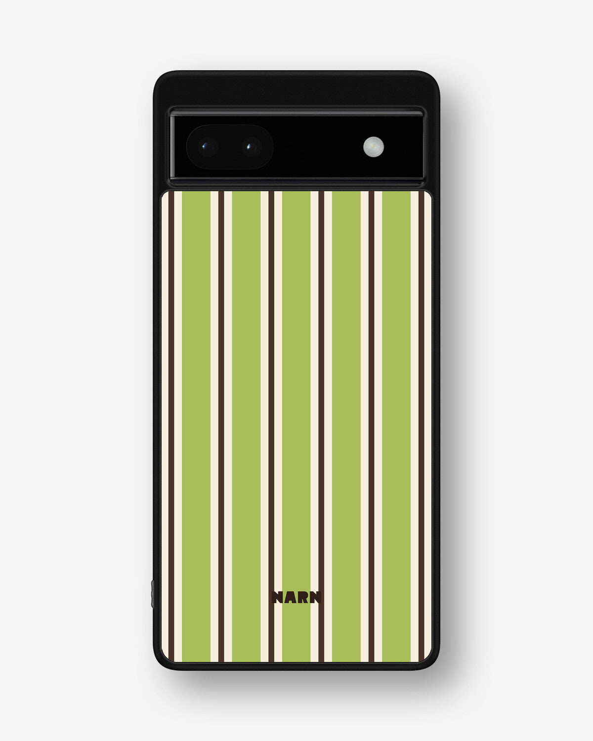 Google Pixel 6a Hard Case – Matcha Lines - View 1
