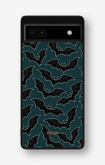Google Pixel 6a Hard Case – Midnight Bats - View 1