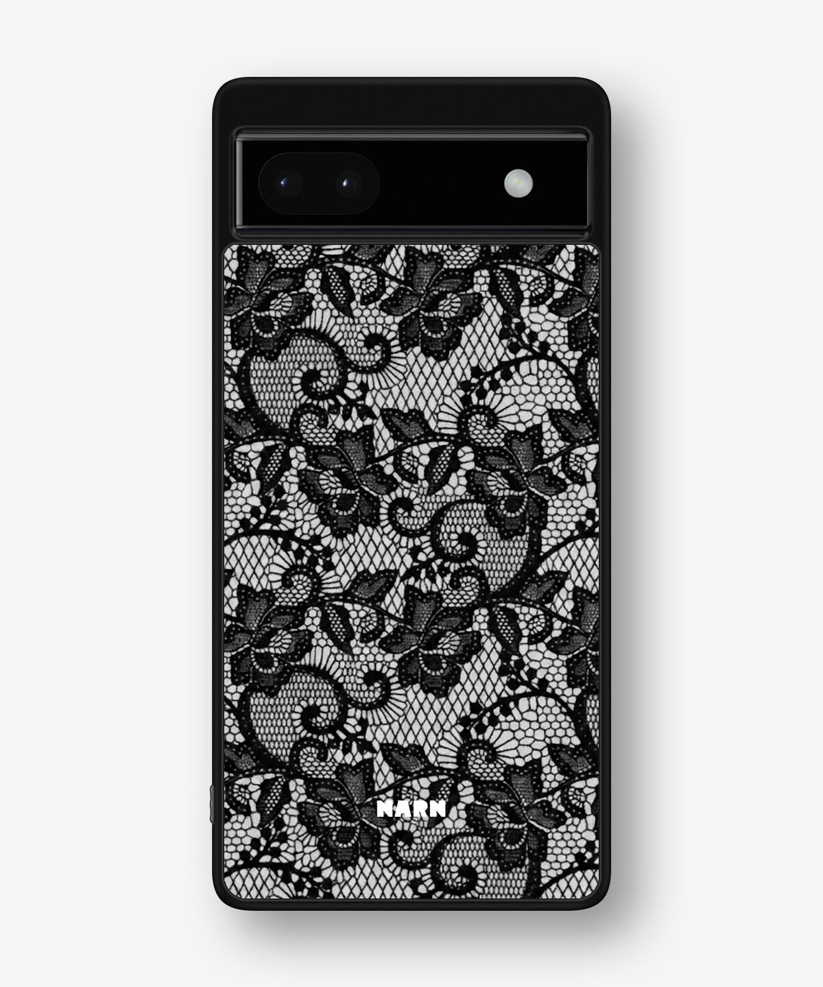 Google Pixel 6a Hard Case – Midnight Lace - View 1
