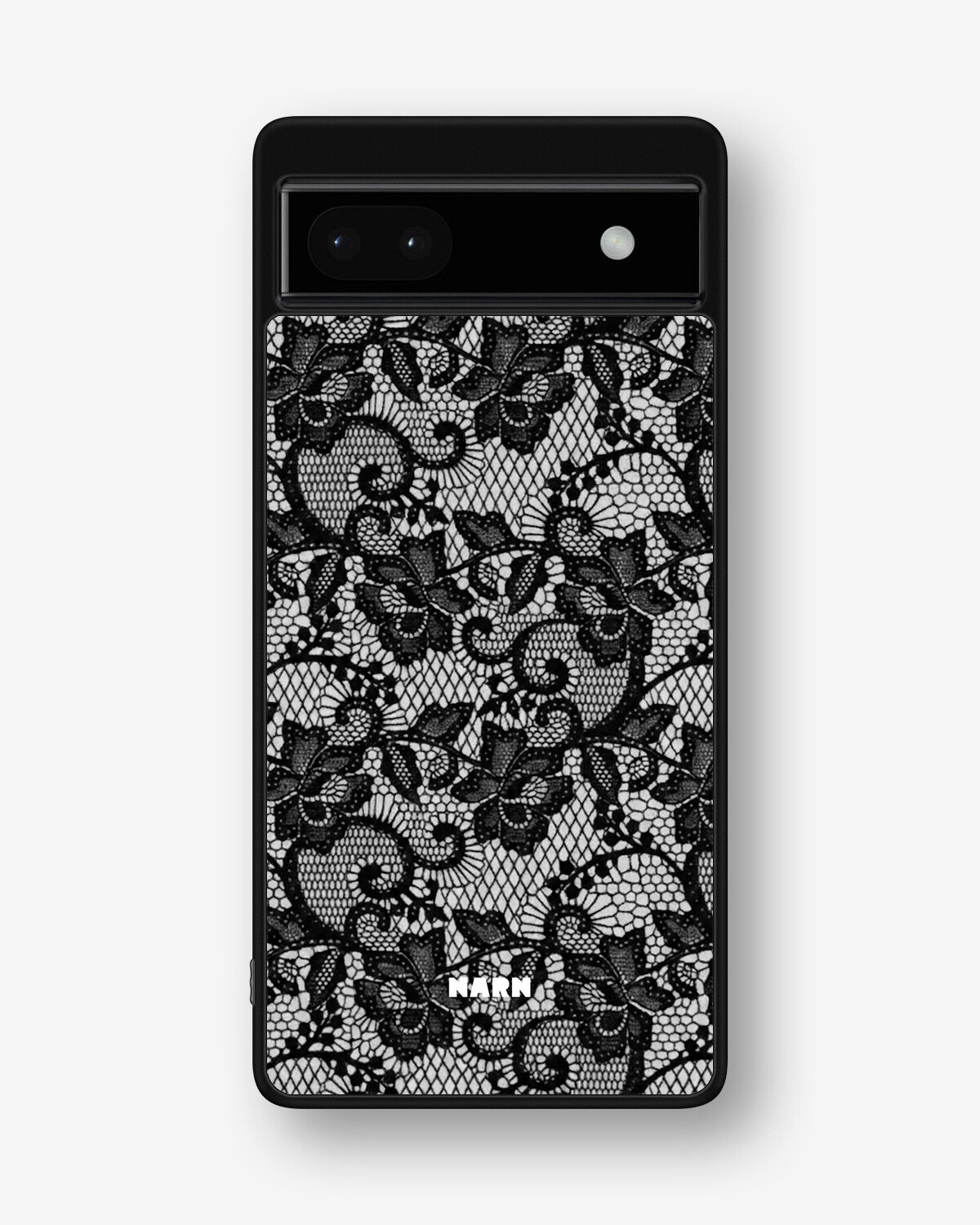 Google Pixel 6a Hard Case – Midnight Lace - View 1