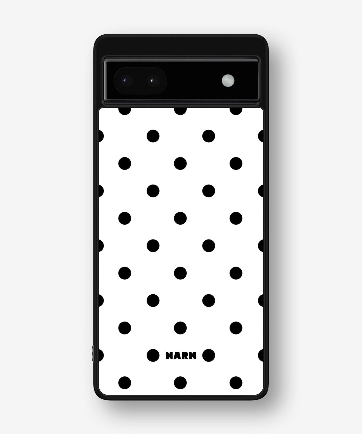 Google Pixel 6a Hard Case – Mono Dots - View 1