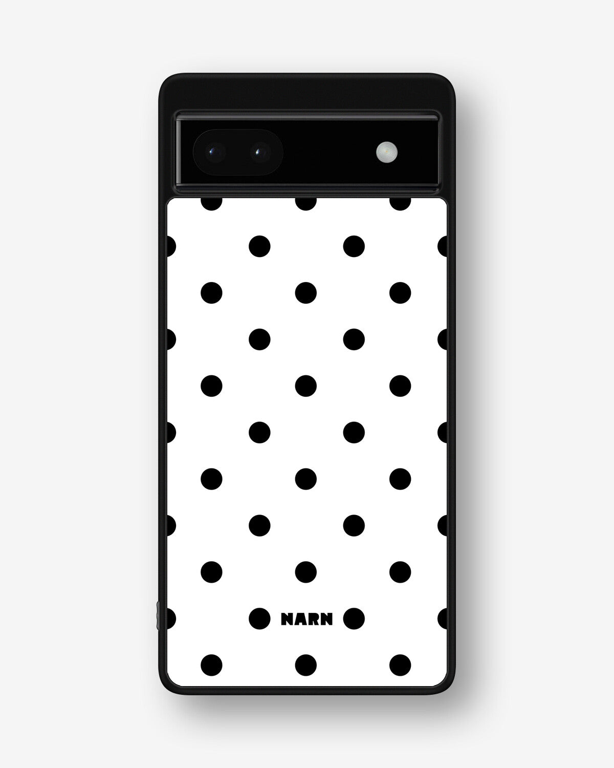 Google Pixel 6a Hard Case – Mono Dots - View 1