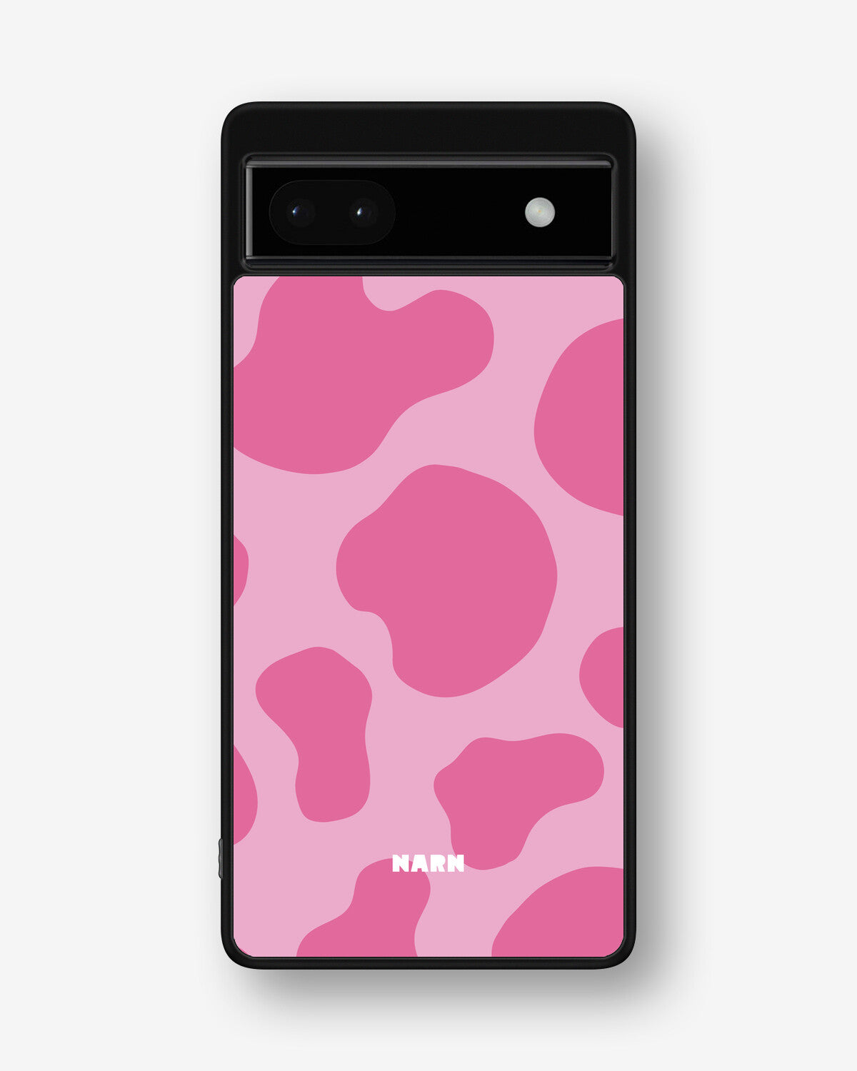 Google Pixel 6a Hard Case – Pink Moo - View 1
