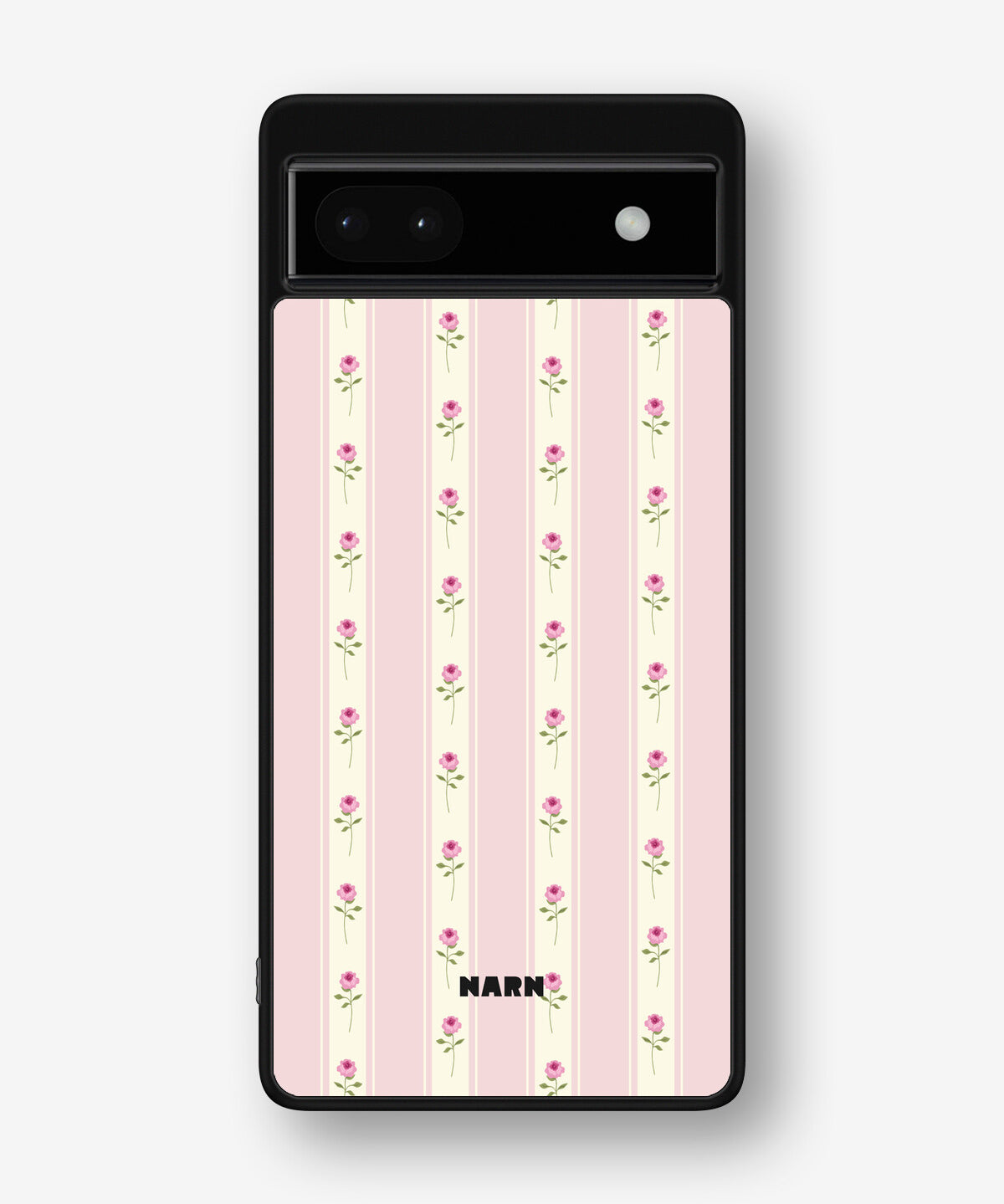 Google Pixel 6a Hard Case – Rose Lines - View 1
