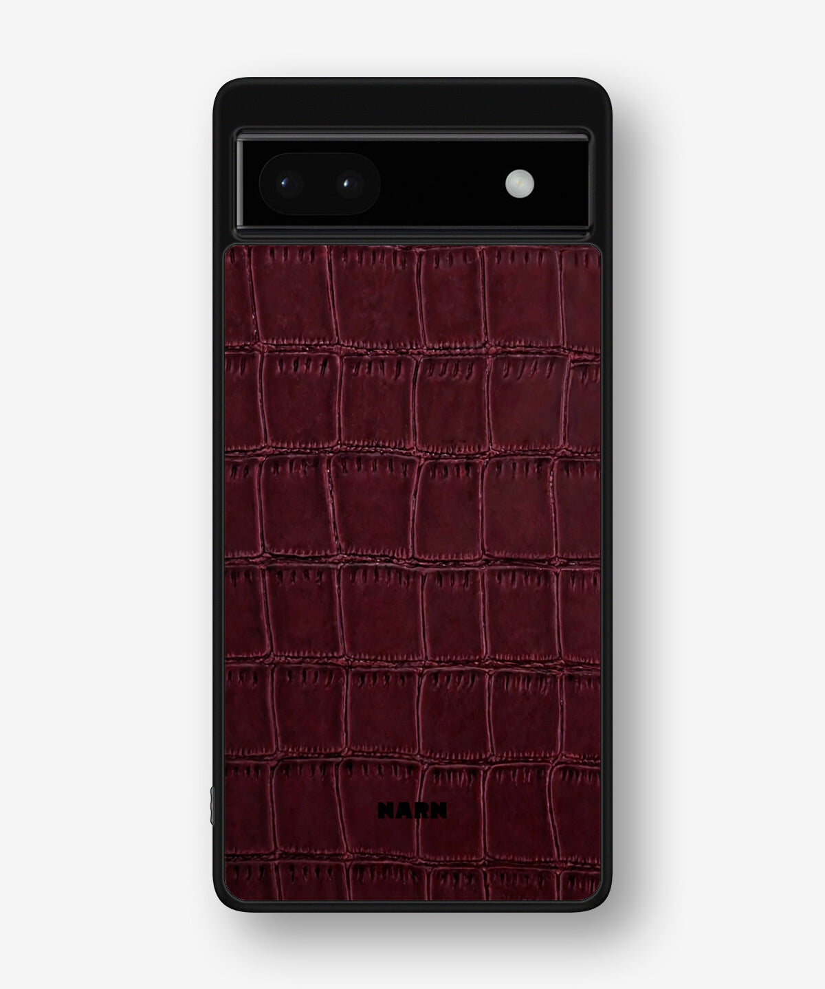 Google Pixel 6a Hard Case – Rouge Croc - View 1