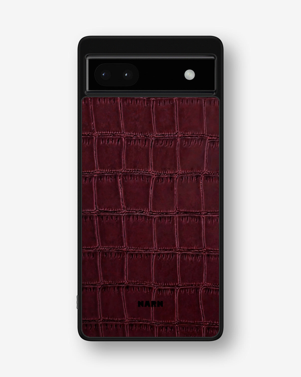 Google Pixel 6a Hard Case – Rouge Croc - View 1