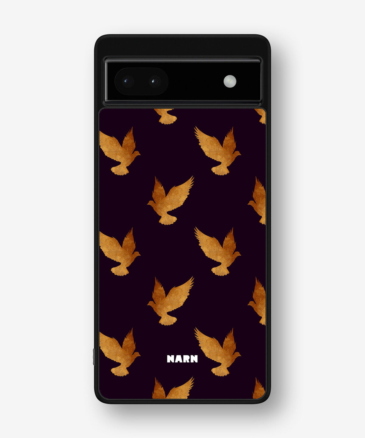 Google Pixel 6a Hard Case – Royal Doves - View 1