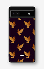 Google Pixel 6a Hard Case – Royal Doves - View 1