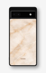 Google Pixel 6a Hard Case – Sand Stone - View 1