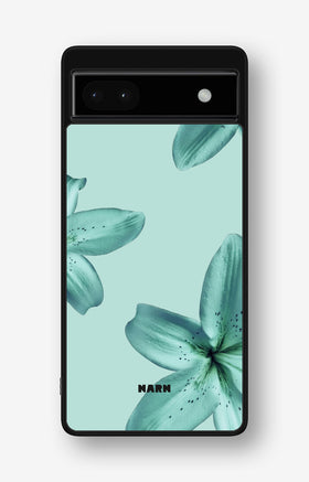 Google Pixel 6a Hard Case – Sea Lily - View 1